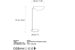 Bordslampa Sosri Svart / Rany