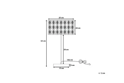 Bordslampa Tenna 25 cm