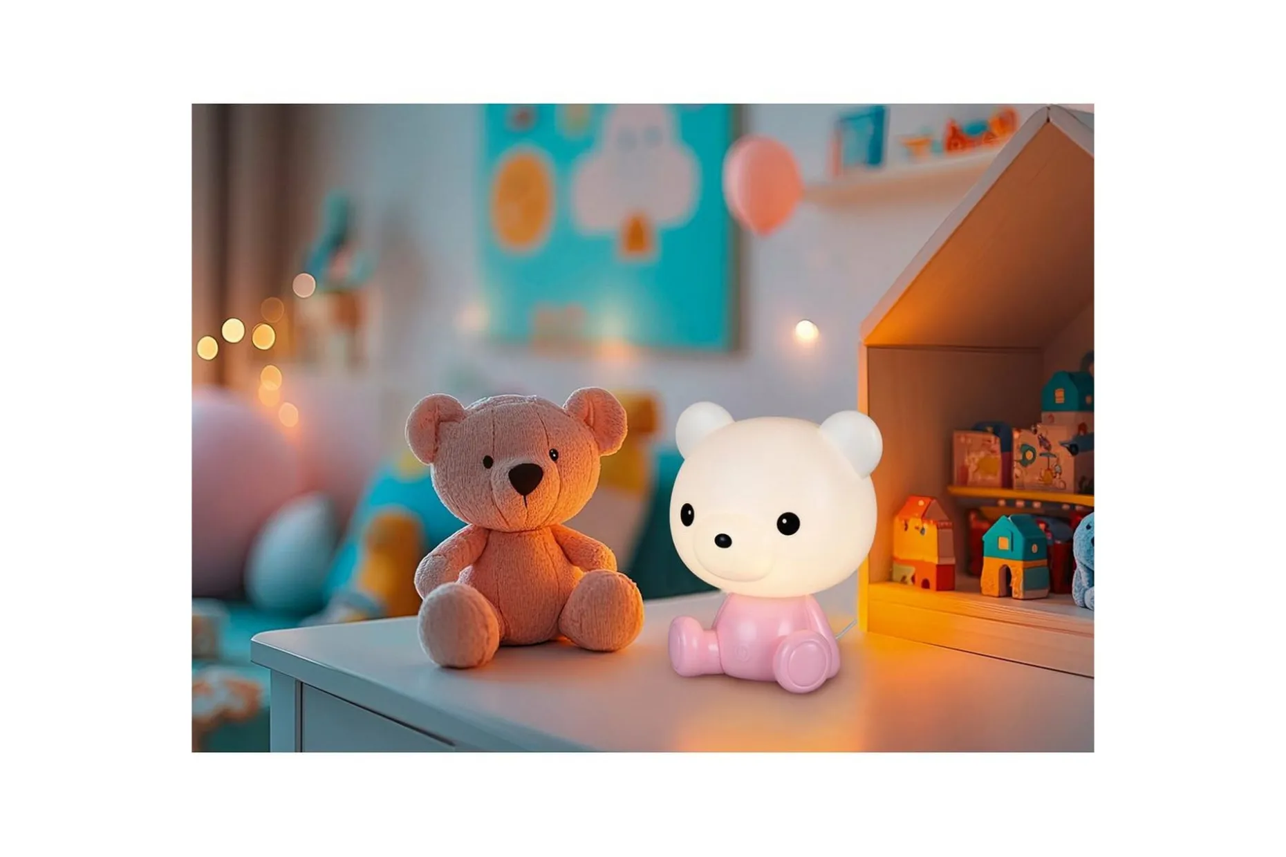 Bordslampa TRIO Cutie Rosa