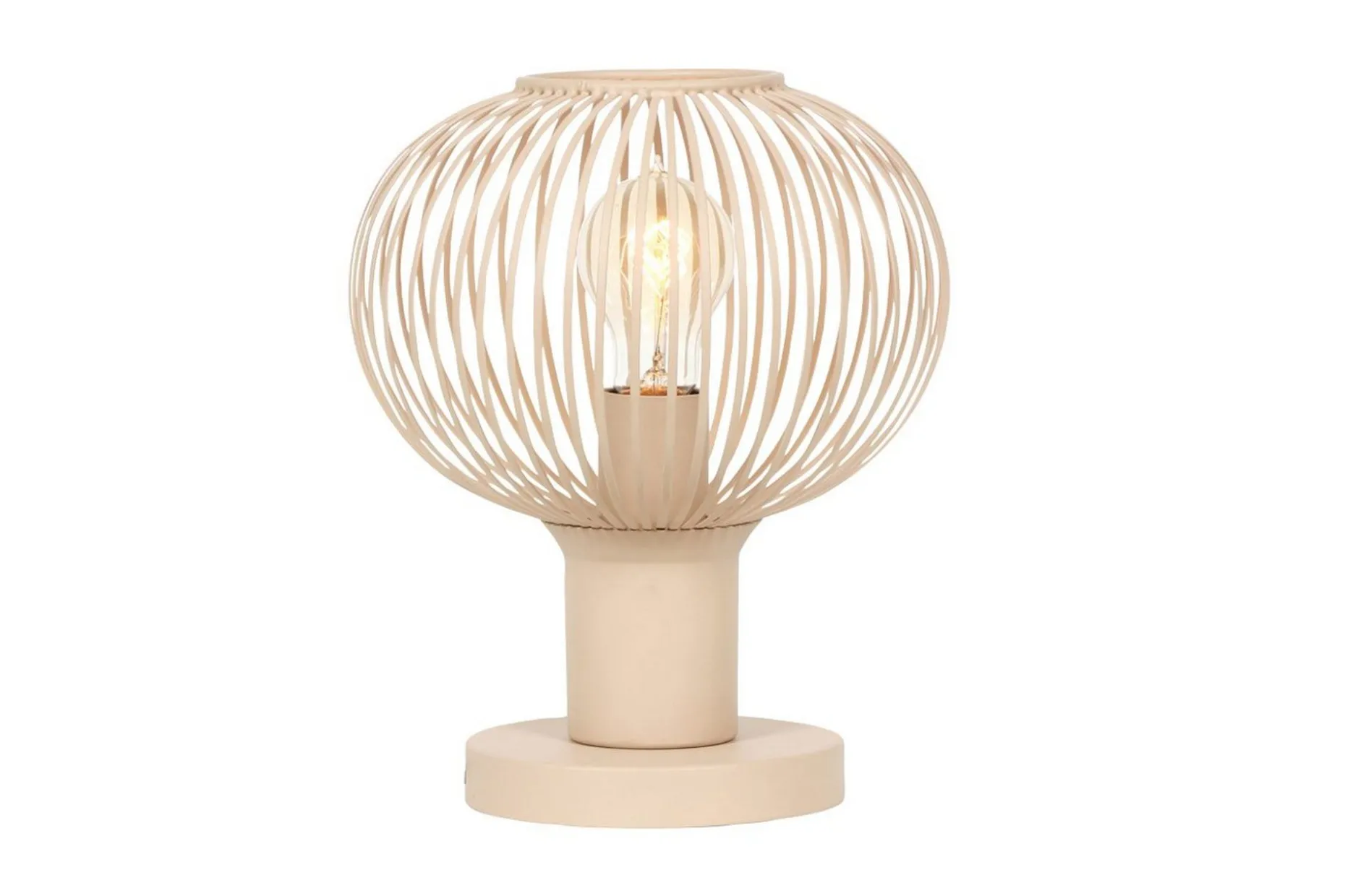 Bordslampa TRIO Gila 23 cm, Sand