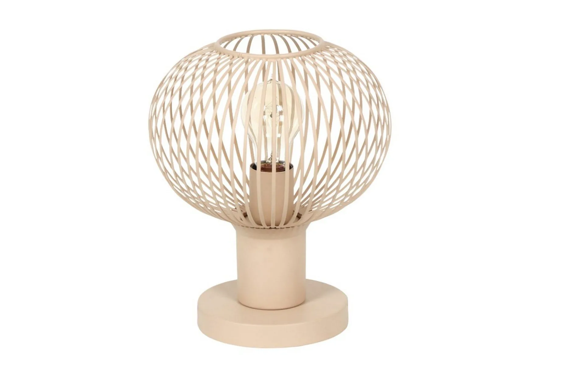 Bordslampa TRIO Gila 23 cm, Sand