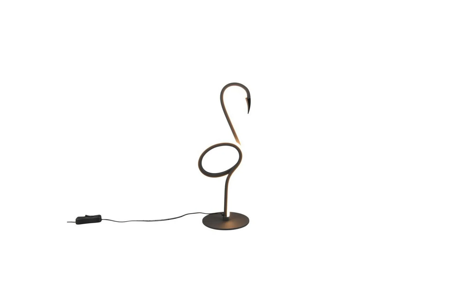 Bordslampa TRIO Ingo Mattsvart