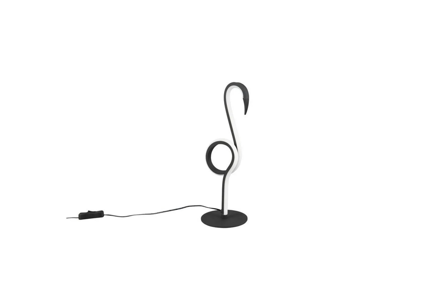 Bordslampa TRIO Ingo Mattsvart