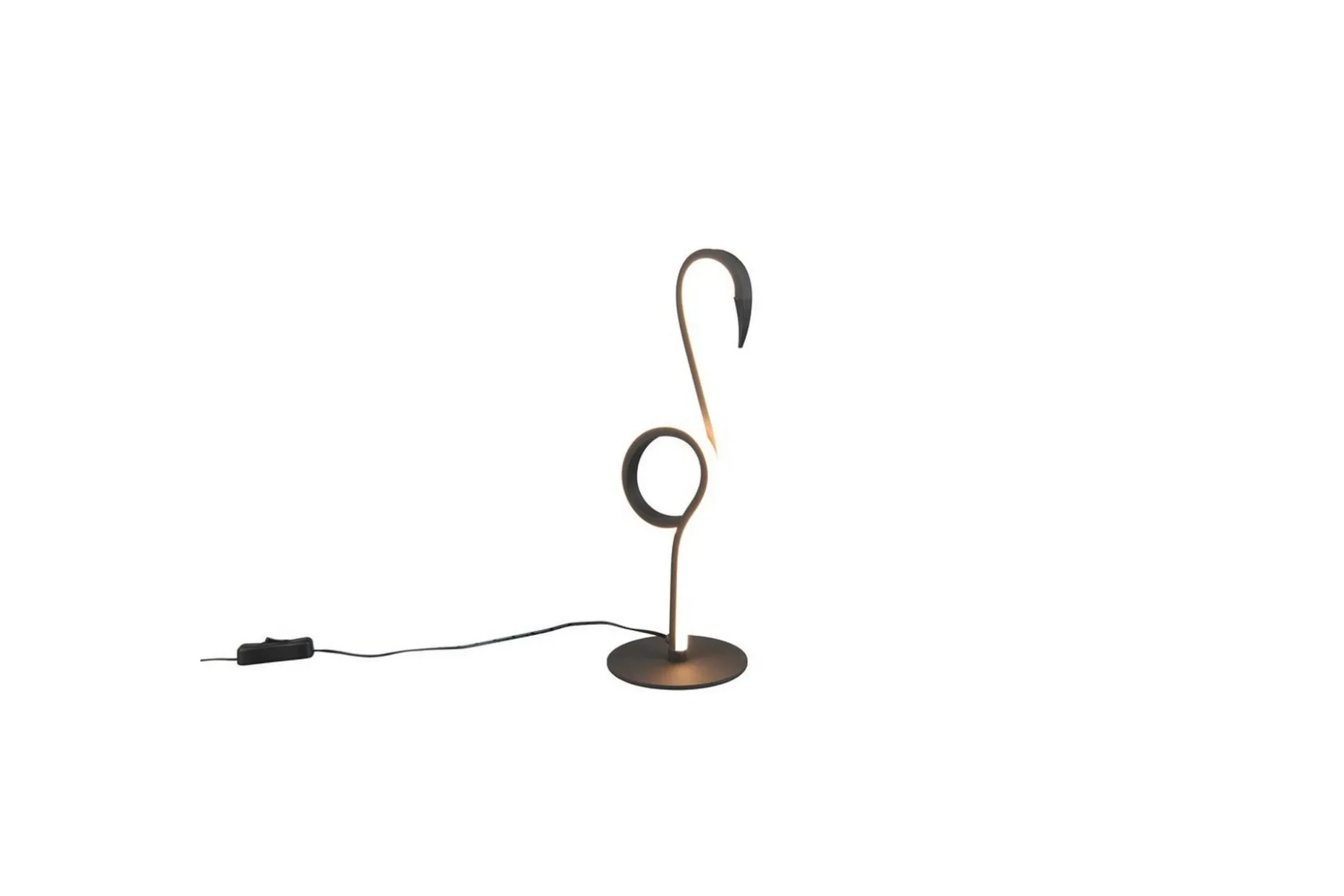Bordslampa TRIO Ingo Mattsvart