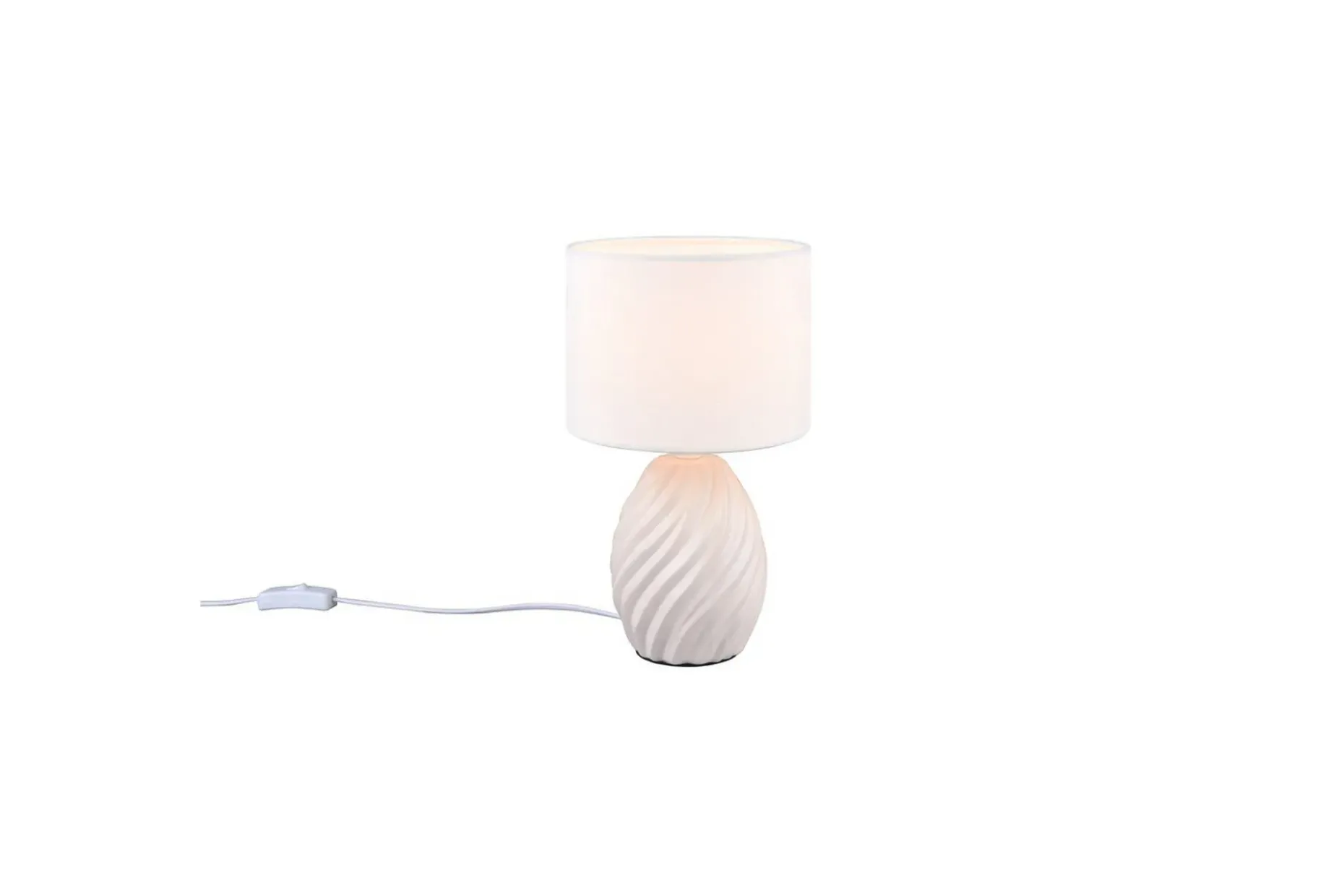 Bordslampa TRIO Melva Vit