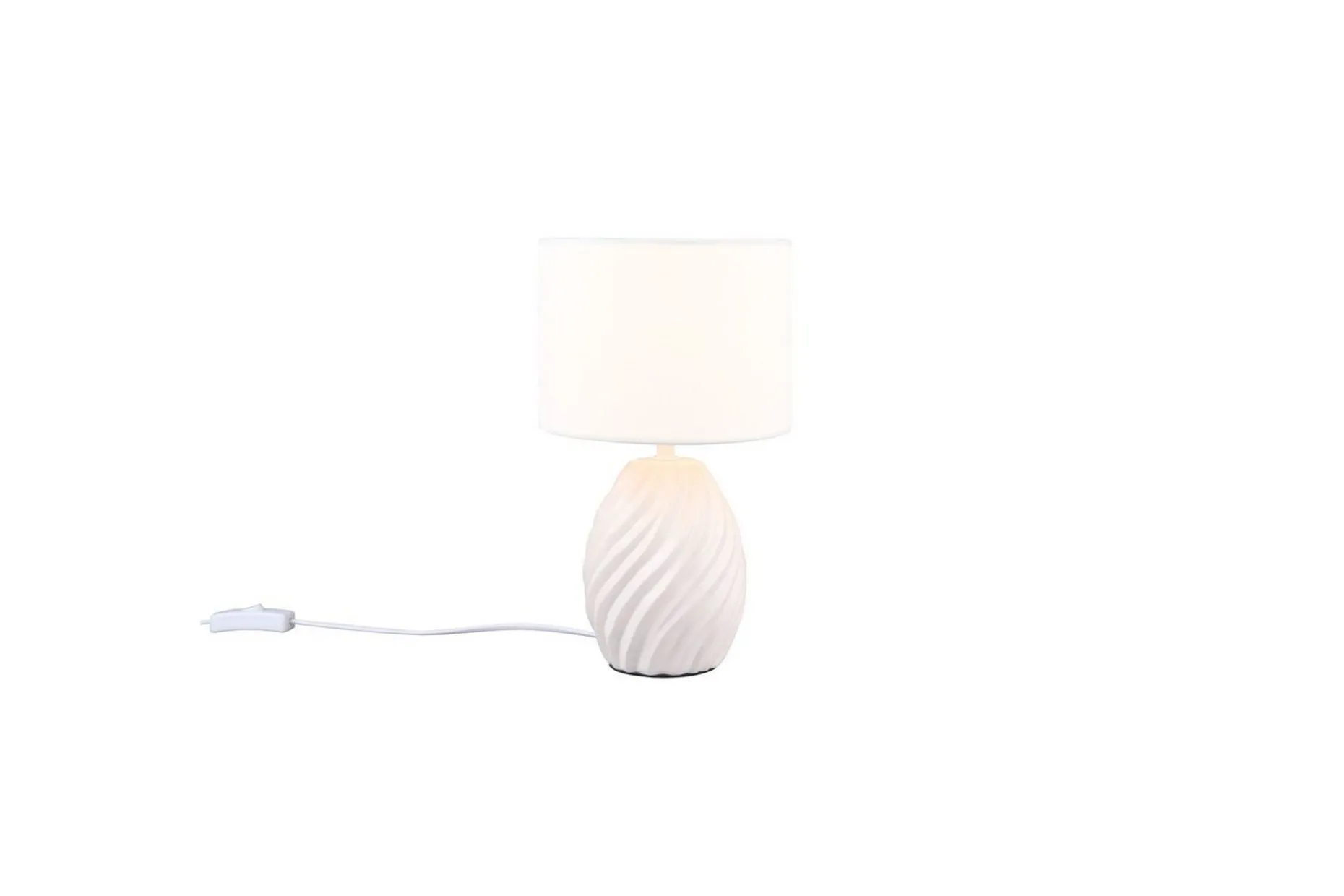 Bordslampa TRIO Melva Vit
