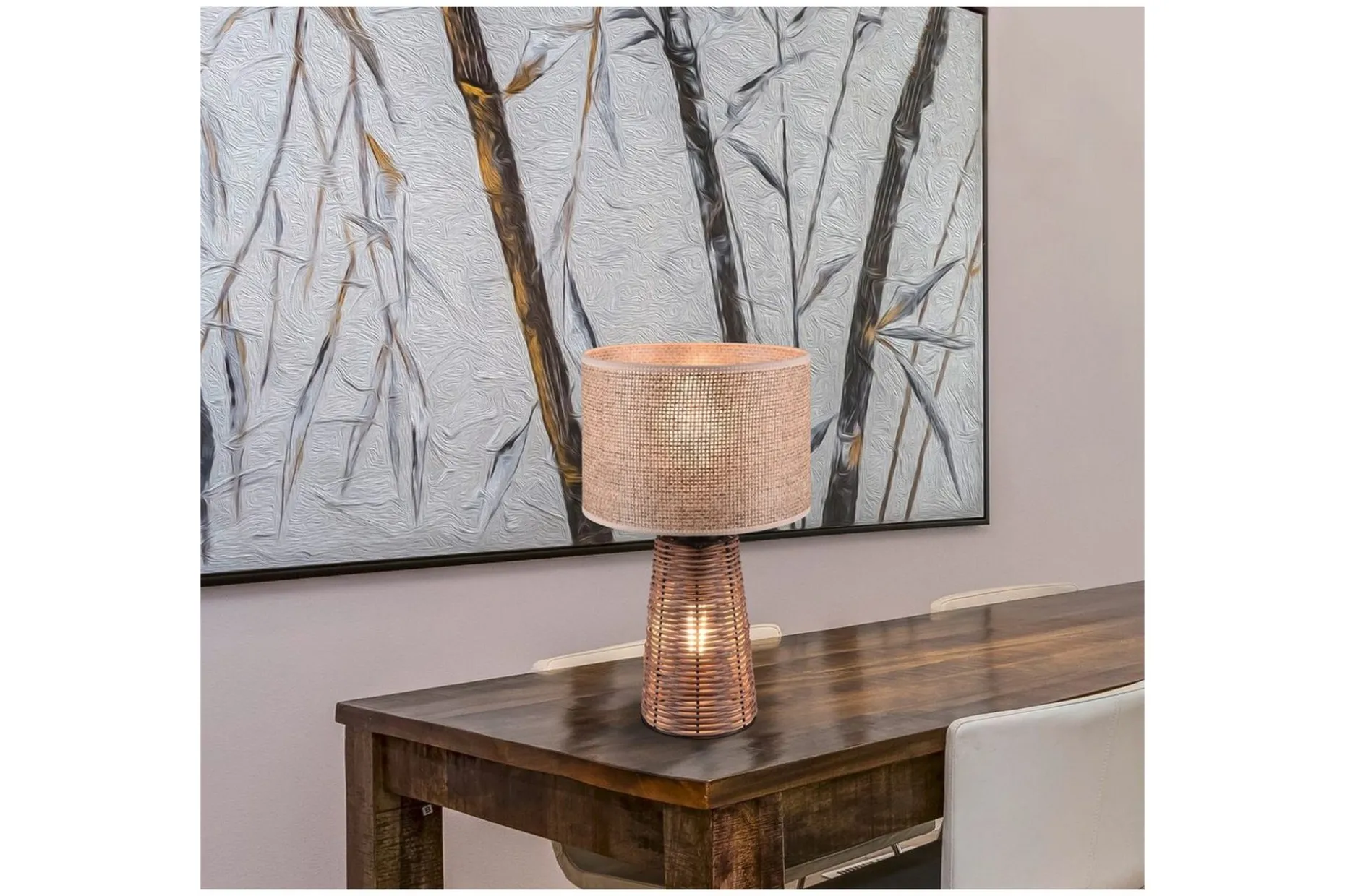 Bordslampa TRIO Straw