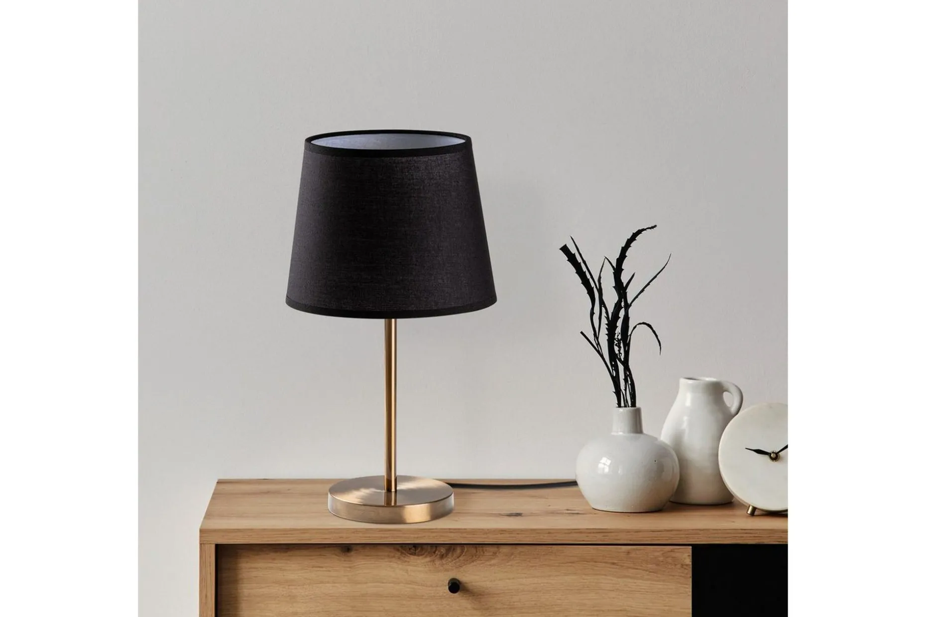 Bordslampset (2 stycken) Jaspal Mörk Antik