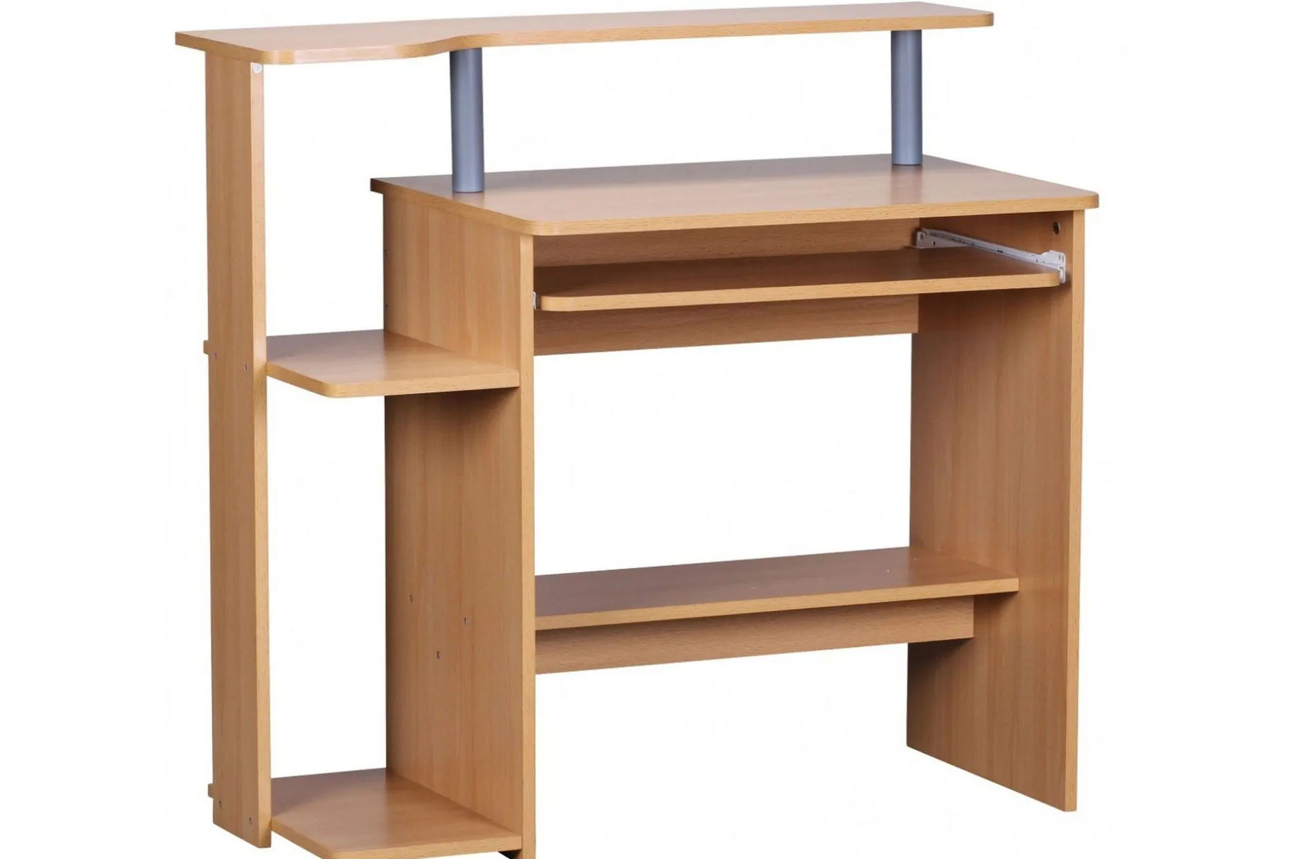 Bozanich Skrivbord 94 cm med Förvaring Hyllor