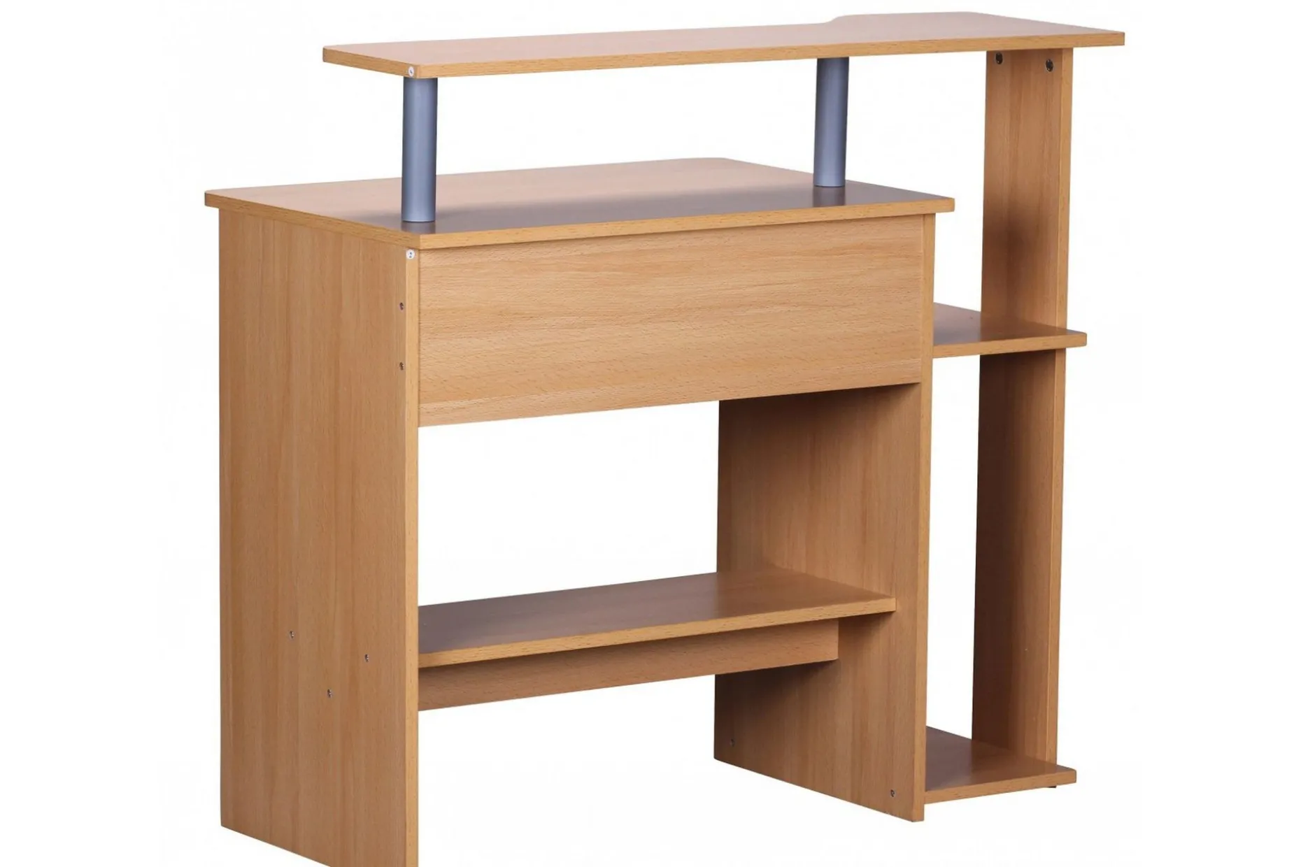 Bozanich Skrivbord 94 cm med Förvaring Hyllor