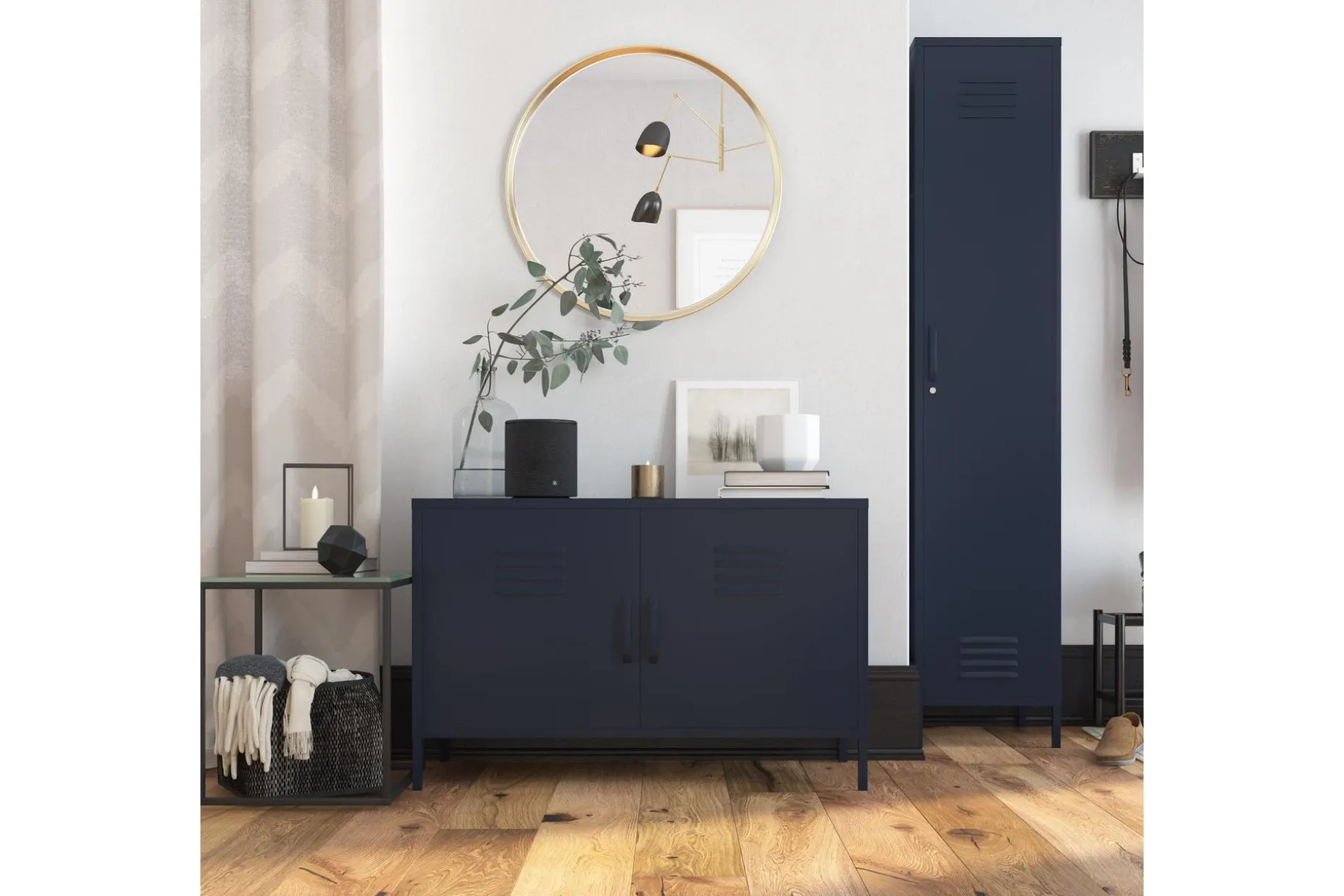 Bradford Highboard Mörkblå