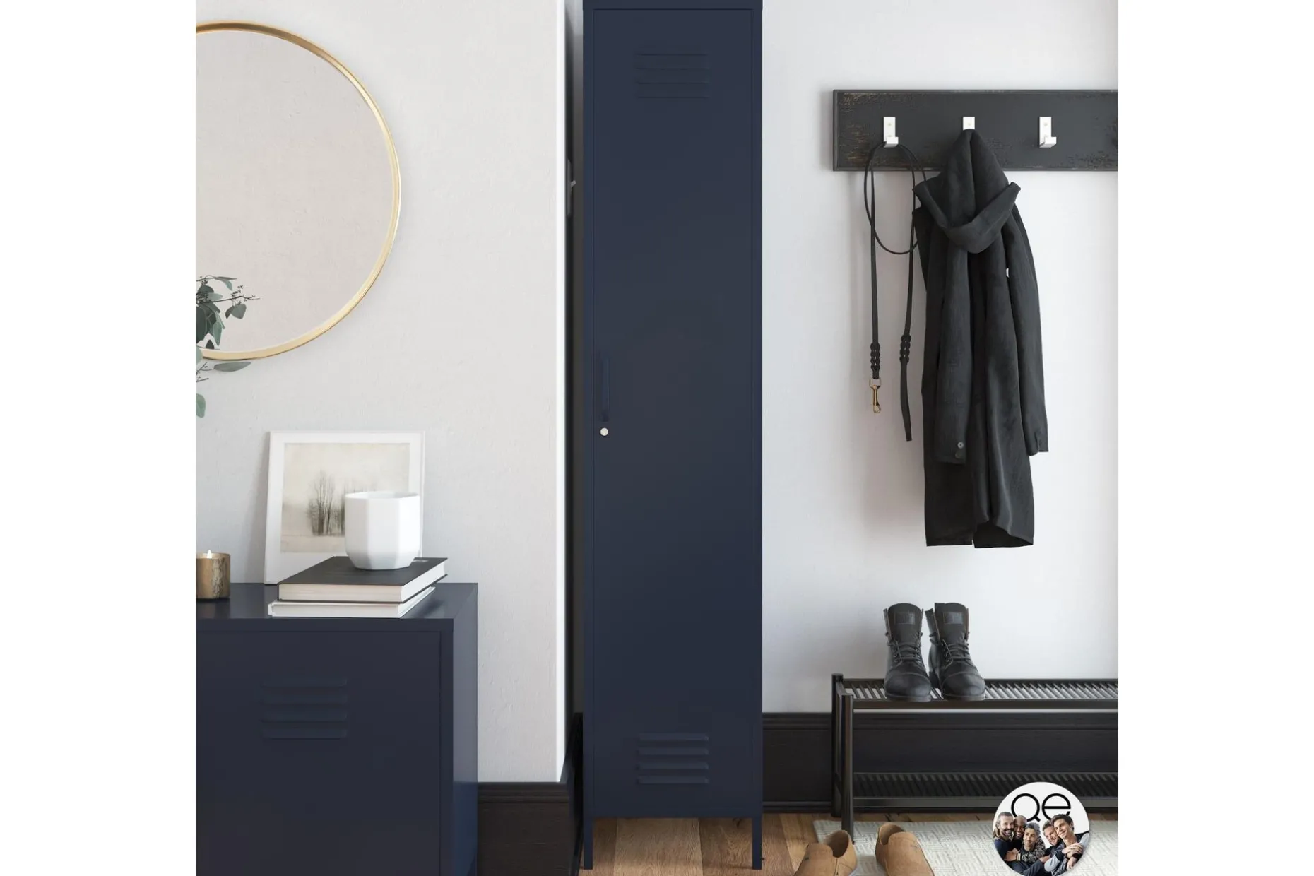 Bradford Highboard Mörkblå