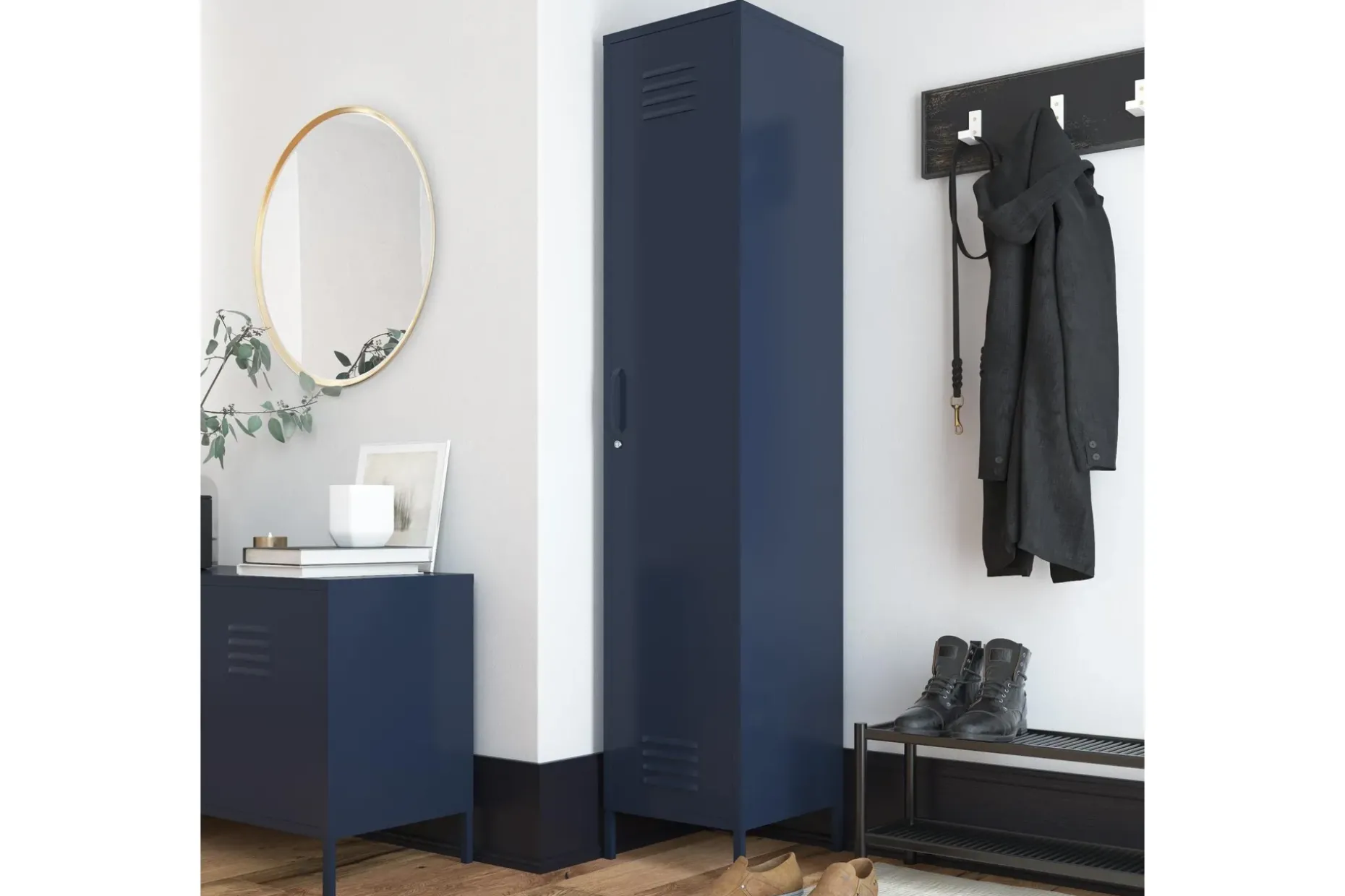 Bradford Highboard Mörkblå
