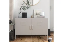 Bradford Skänk 100x40 cm Ljusgrå