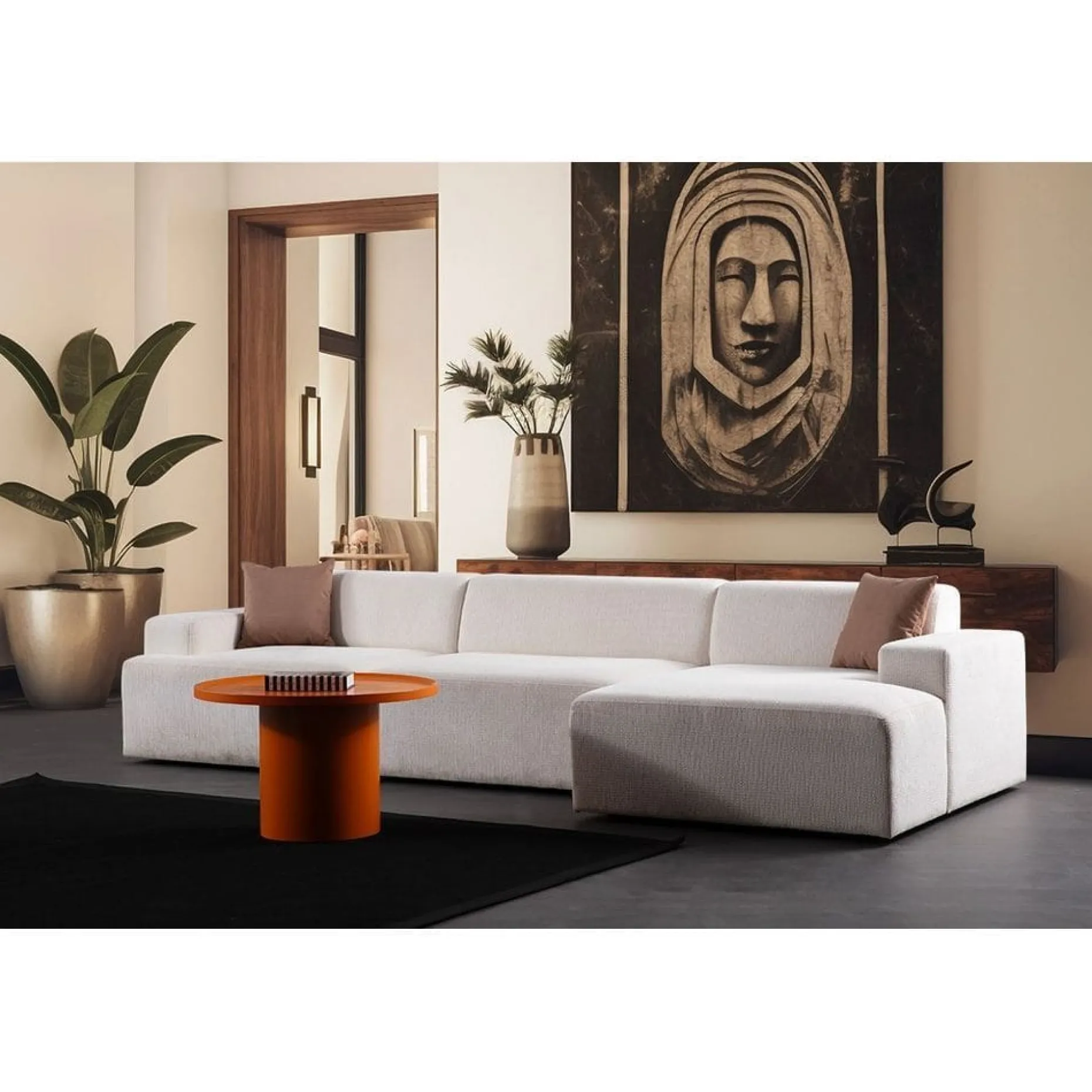 Branorin 4-sits Soffa med Divan