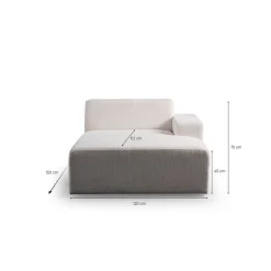 Branorin 4-sits Soffa med Divan