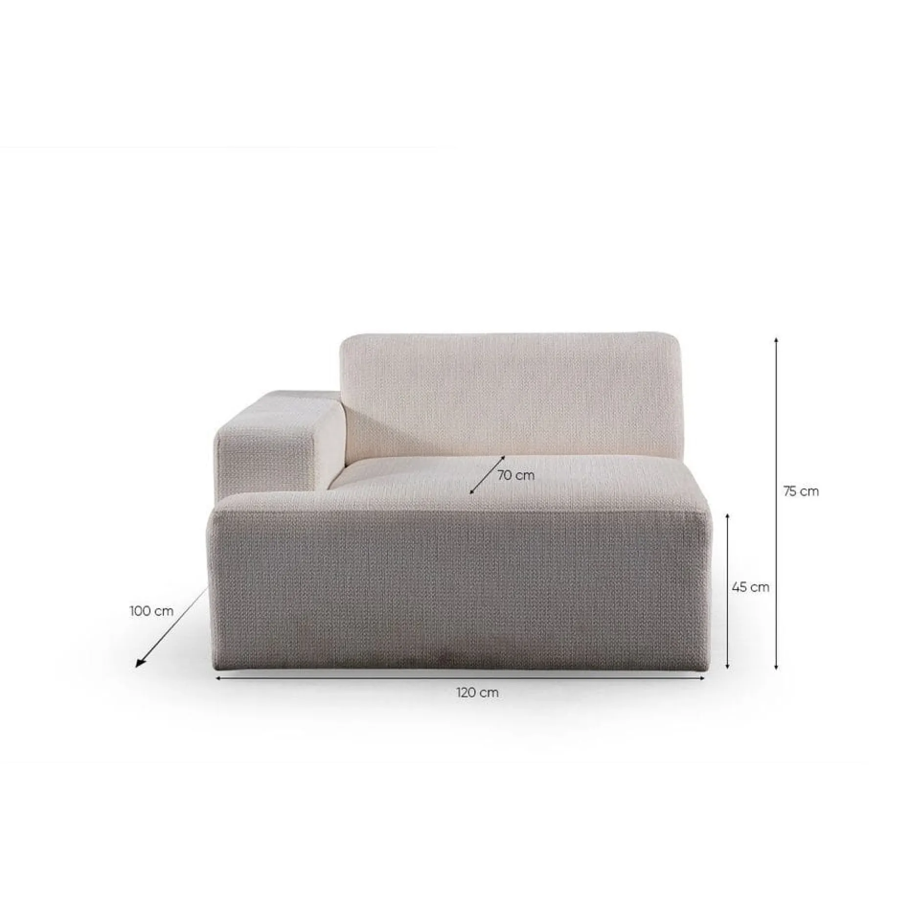 Branorin 4-sits Soffa med Divan