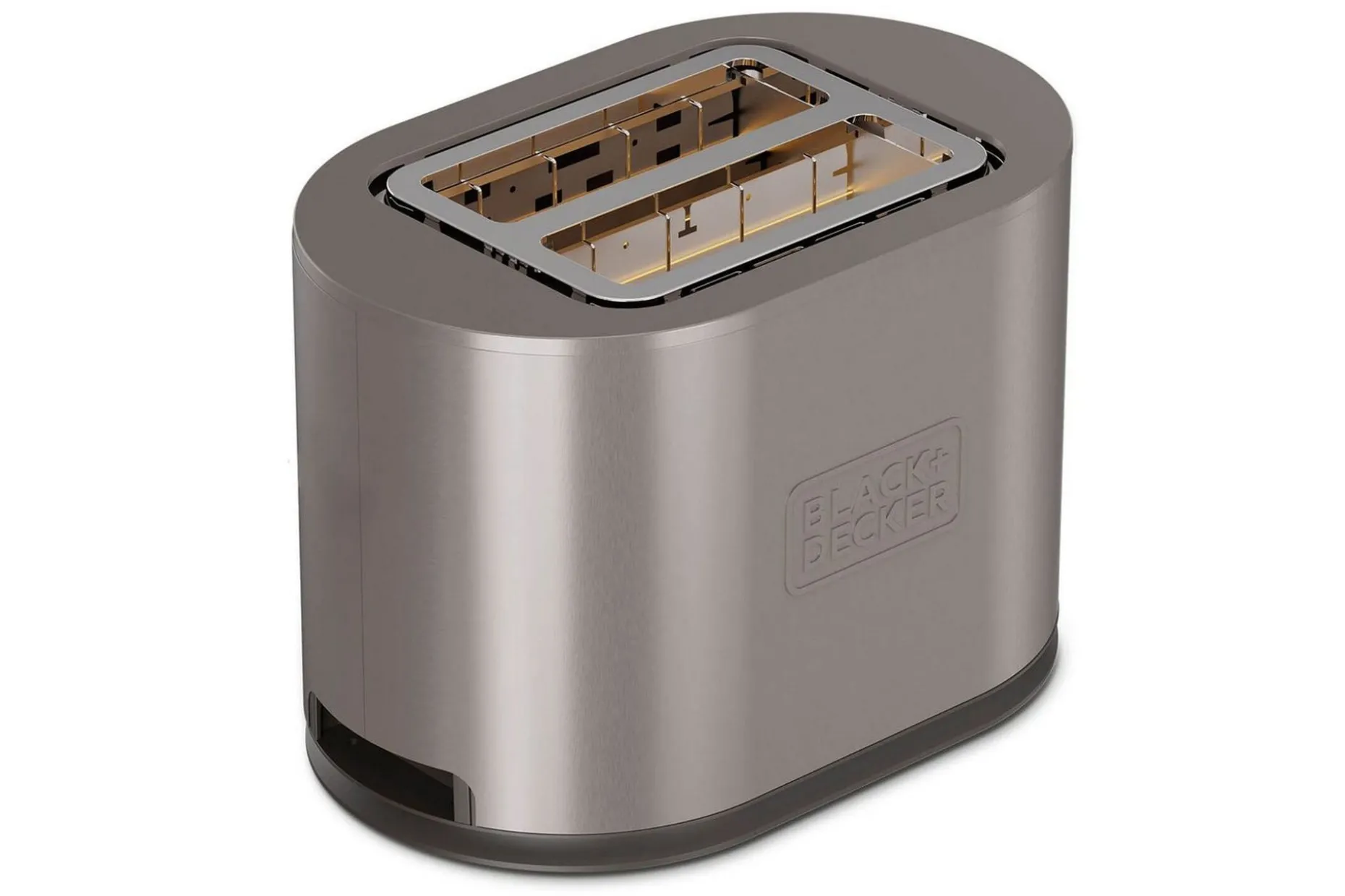 Brödrost Black+Decker 2 Fack Rostfritt 900W Stål