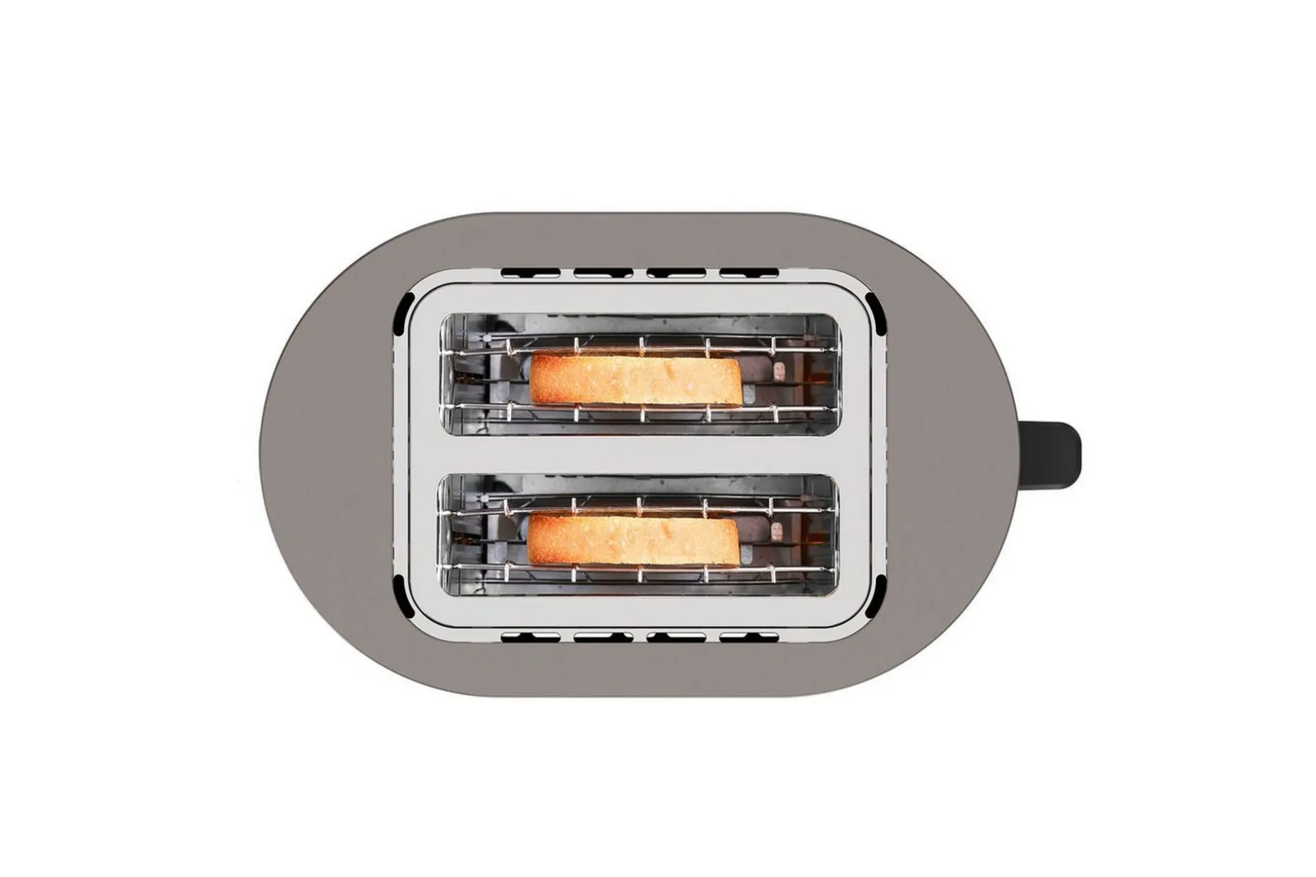 Brödrost Black+Decker 2 Fack Rostfritt 900W Stål