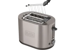 Brödrost Black+Decker 2 Fack Rostfritt Stål
