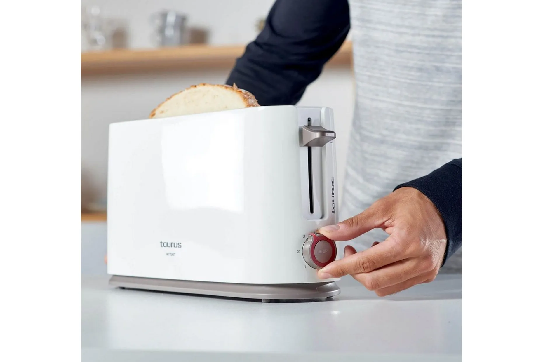 Brödrost Taurus Mytoast 1 Fack Vit