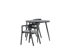 Break Cafégrupp Rund 90 cm + 2 Slit Matstol