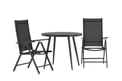 Break Caféset Rund Ø90 cm + 2 Break Positionsstol