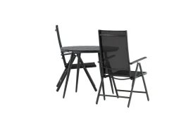 Break Caféset Rund Ø90 cm + 2 Break Positionsstol
