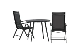 Break Caféset Rund Ø90 cm + 2 Break Positionsstol