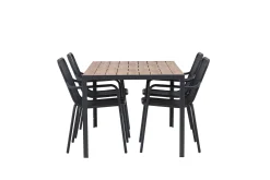 Break Matgrupp Utomhus 150 cm + 4 st Peking Karmstolar