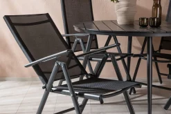 Break Matgrupp Utomhus Rund 120cm + 4 Break Positionsstol
