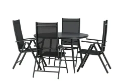 Break Matgrupp Utomhus Rund 120cm + 4 Break Positionsstol