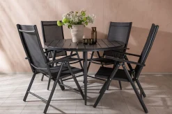 Break Matgrupp Utomhus Rund 120cm + 4 Break Positionsstol