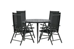 Break Matgrupp Utomhus Rund 120cm + 4 Break Positionsstol