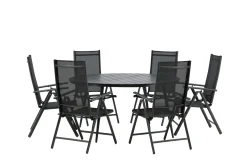 Break Matgrupp Utomhus Rund 150 cm + 6 Break Positionsstol