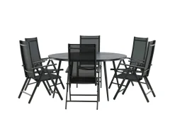 Break Matgrupp Utomhus Rund 150 cm + 6 Break Positionsstol