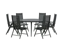 Break Matgrupp Utomhus Rund 150 cm + 6 Break Positionsstol
