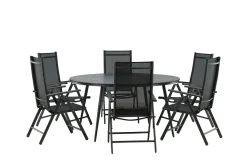 Break Matgrupp Utomhus Rund 150 cm + 6 Break Positionsstol