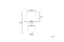 Brenta Bordslampa 34 cm