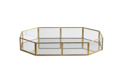Bricka Chabris Guld/transparent