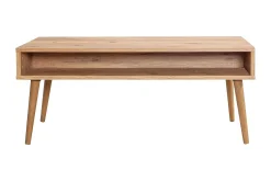 Brokind Soffbord 110 cm med Förvaring Hylla Text