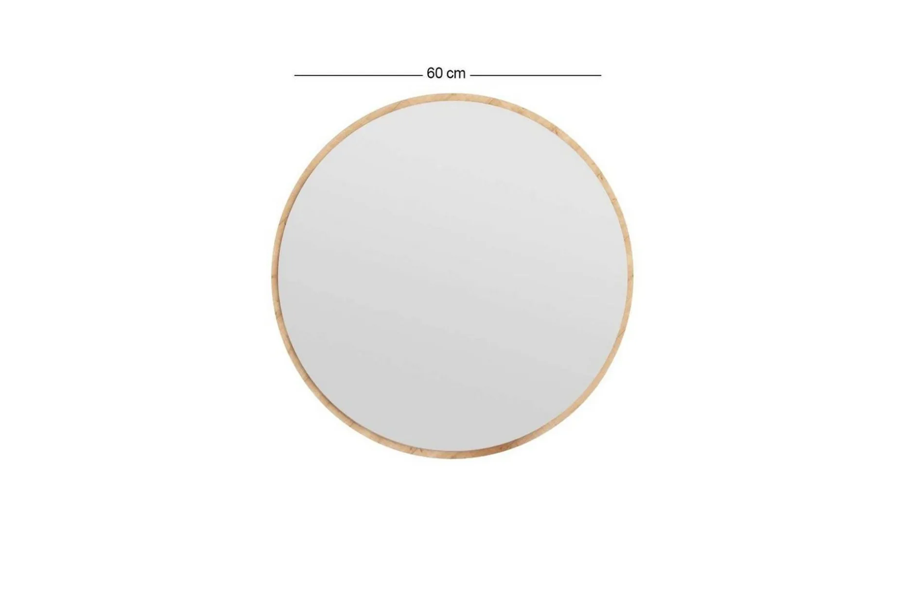 Buhem Badrumsspegel 60 cm Rund