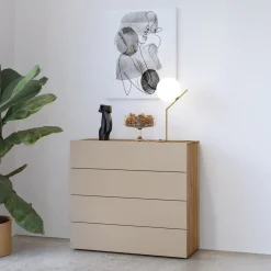 Byrå Impressio med 4 lådor
