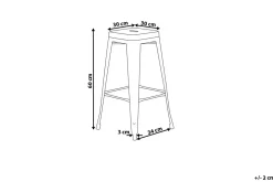 Cabrillo Barstol 42 cm