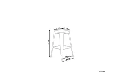 Cabrillo Barstol 42 cm