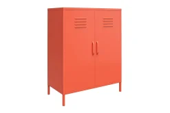 Cache Förvaringsskåp 80x40 cm 2 Dörrar Orange