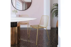 Caden Matstol Guld 2-pack
