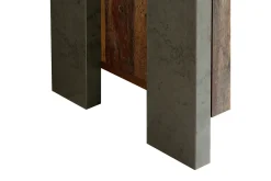 Cadle Skrivbord 127 cm med Förvaring Låda + Skåp