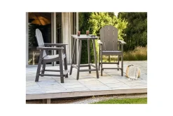 Cafeset Adirondack Mörkgrå