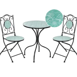 Caféset utomhus Fällbar Anapo Järn